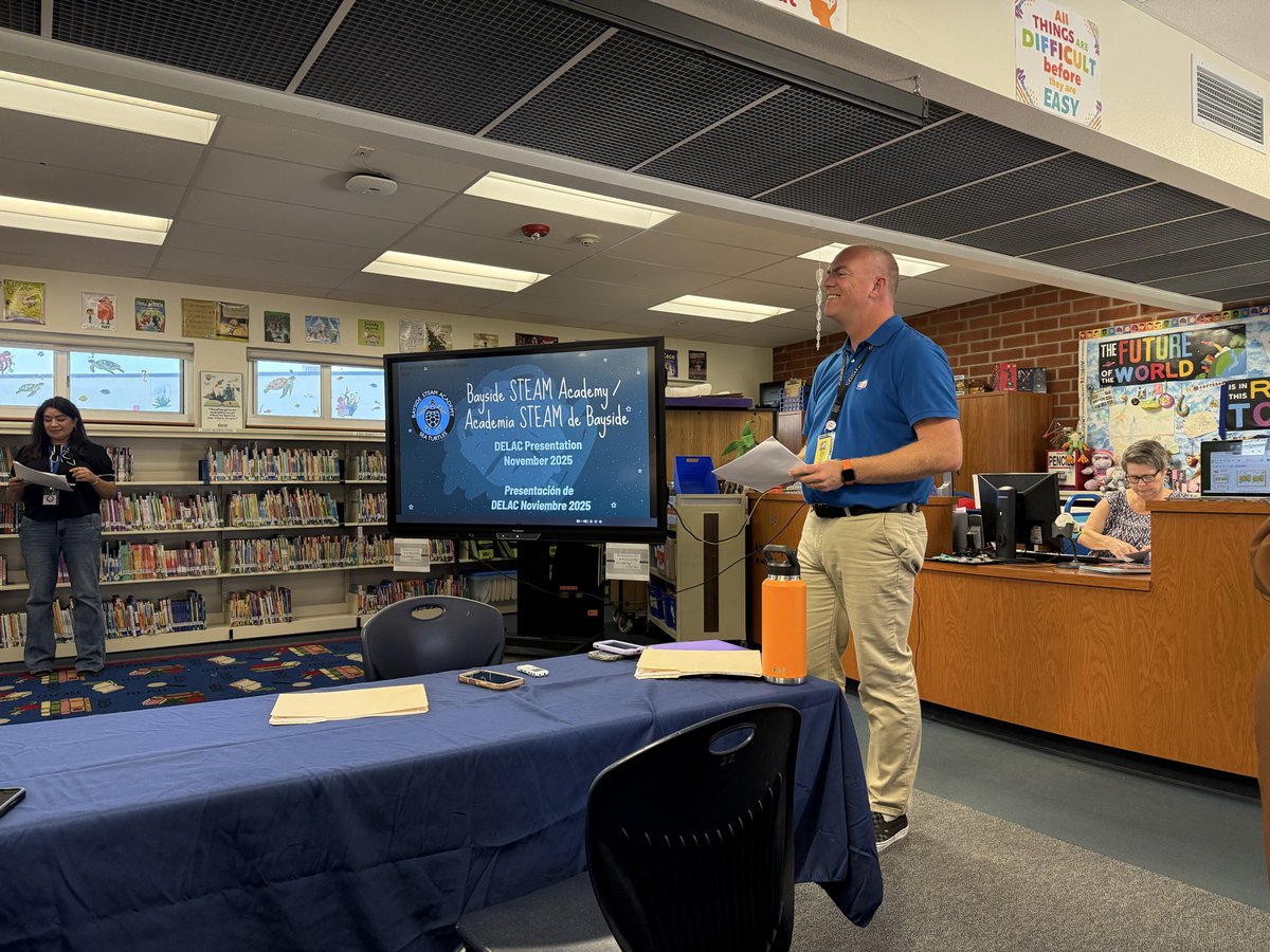 Proud of our SBUSD DELAC officers and guardians ! Not only did they co-create the agenda , but they helped open the meeting and facilitate today. Many thanks to our presenters as well ! <a href="/SBUSD_NEWS/">SBUSD NEWS</a> <a href="/Brenda03Robles/">BrendaRobles</a> <a href="/RMontielPamela/">Pamela Reichert-Montiel</a>