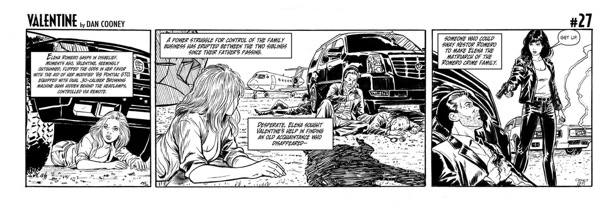 Valentine Ep 27 
POSTED! Subscribe @patreon / DanCooney #Valentine #assassin #patreon #comics #follow