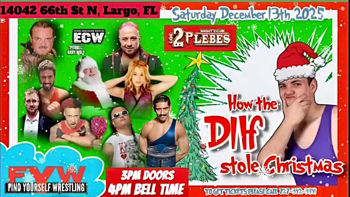 FindYourselfPro's tweet photo. Shoutout to the FYW Street Marketing team for getting out there and putting in the work!!! Be there live Saturday December 13 In Largo, Florida for an awesome event!!!

Tickets- https://t.co/u2bFU2HkQB https://t.co/CVksl5k01m