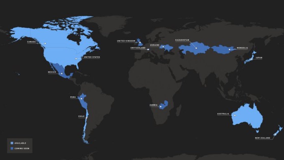 USAnt_IDEA's tweet image. 지상망? 이제 필요 없다

스타링크 #SPACEX 가 또 해냈다.
세계 최대 위성-모바일 네트워크를 구축하며
지구 5개 대륙의 통신 사각지대를 통째로 덮고 있다.

올해 초 서비스 시작 후 벌써 800만 명 이상이 사용 중이다.
데이터, 음성, 영상, 메시지 전부 직접 위성 연결로 가능하다.
지상망이 끊겨도…