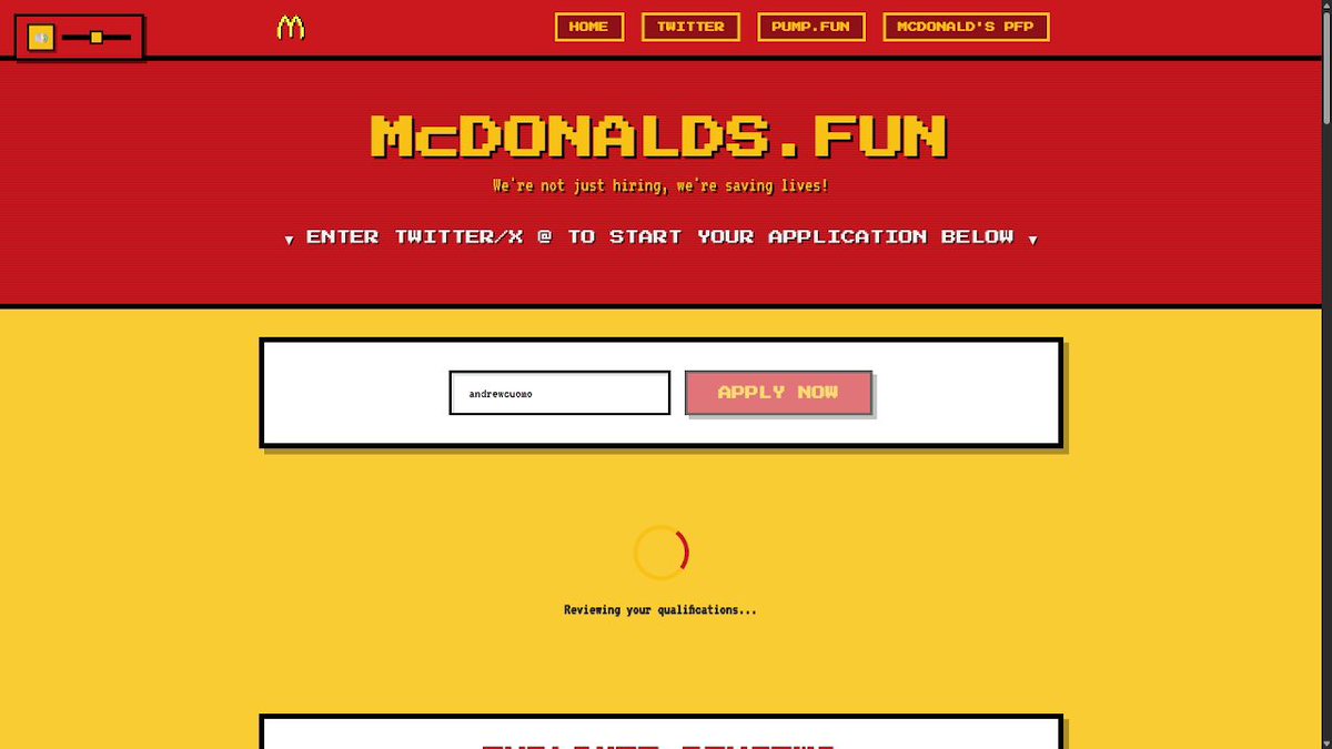 PumpMod_bot's tweet image. 🚨 $PUMPMOD is now Moderating: McDonalds.Fun $McDonalds 🔥
👤 Creator: @PumpMcDonalds | 👀 Viewers: 47 | 💰 MC: $8.7k

🎥 Join the livestream 👉 pump.fun/coin/CEfXFZdQM…
CA: CEfXFZdQMuH4QzcLHiDA4Y2a4UVQE1AYct1RgSyEpump

#pumpfun #pumpfunlive @pumpmodlive @pumpdotfun