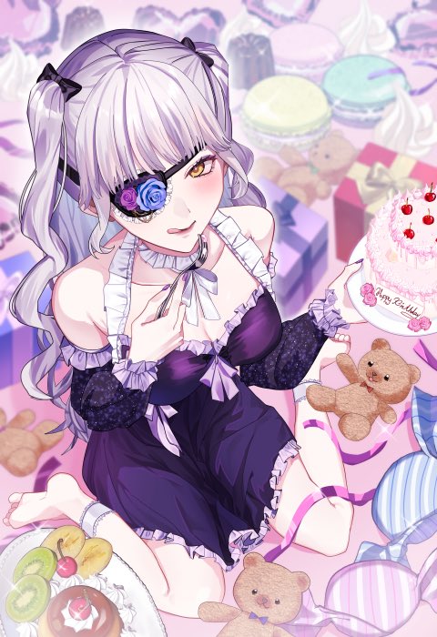 【 work 】 
┈┈┈┈┈┈┈┈┈┈┈┈┈┈┈┈┈┈┈┈
咲月依弦(#satuki_iduru_vt )様のお誕生日イラスト担当させていただきました！
差分もご本人さまのアカウントで公開されたり…？🫣
ぜひチェックしてみてください🤍

┈┈┈┈┈┈┈┈┈┈┈┈┈┈┈┈┈┈┈┈

 #Commissions #illustration