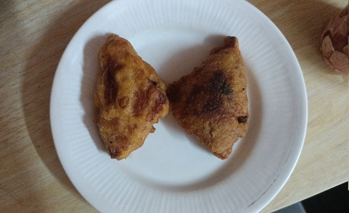 choco_chwp's tweet image. apobangpo bread pakoda edition