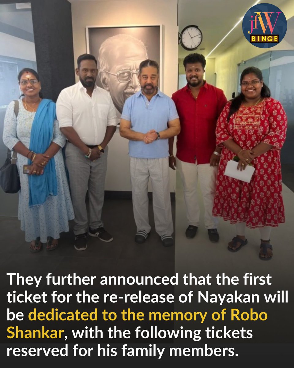 jfwdigital's tweet image. The first ticket belongs to Robo Shankar ❤️ — Kamala Cinemas. 
#Nayakan #KamalHaasan #RoboShankar #jfw