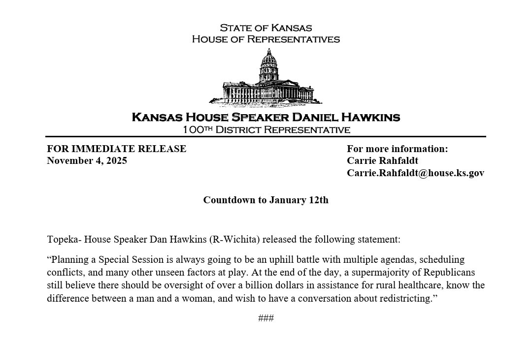 I would have preferred that we call a special session to consider redistricting, but make no mistake, we are going to vote on a redistricting bill. With blue states from California to Virginia gerrymandering their states to stop President <a href="/realDonaldTrump/">Donald J. Trump</a>'s America First agenda,