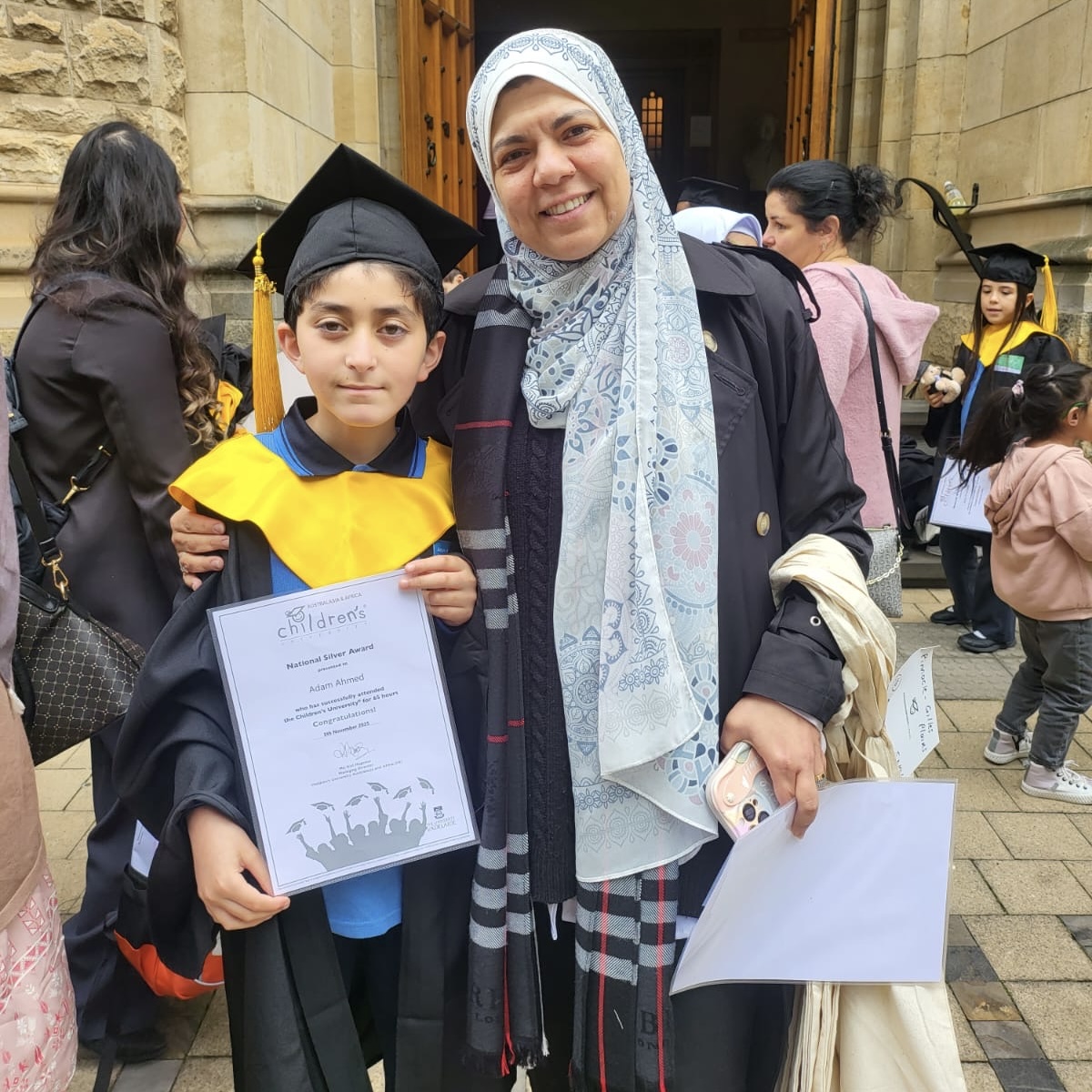 Congratulations to our Children’s University Graduates from the Gilles Plains Campus! 🎓