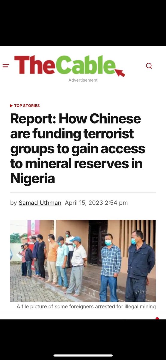When will tue Chinese via <a href="/china_emb_ng/">🇨🇳Chinese Embassy in Nigeria🇳🇬</a> make a statement on this?

China is funding terrorism on Nigerian soil while telling USA not to interfere.

#WhyNigeriaNeedsTrump