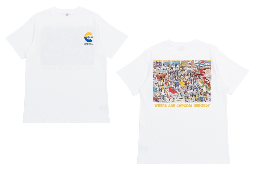 CAPCOMCREATOR's tweet image. WHERE ARE CAPCOM HEROES? by #CCL

┈┈┈┈┈┈┈┈
WHERE ARE CAPCOM HEROES？ 
T-Shirt White&amp;amp;black
¥4,400(tax incl.)
┈┈┈┈┈┈┈┈

capcom-games.com/ccl/ja-jp/
#カプコンストア