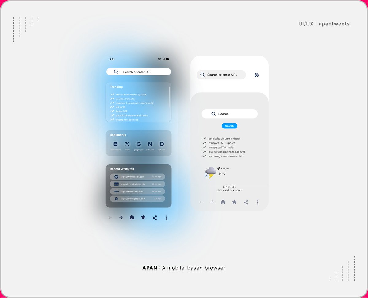 apantweets's tweet photo. APAN : A mobile based browser
#UIDesign https://t.co/1ltqGjy7Wq