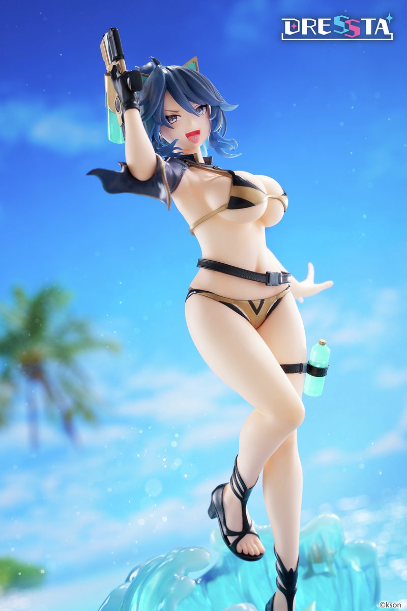 📢予約受付中📢
『#DRESSTA #kson 』
￣￣￣￣￣￣￣￣￣￣￣
ksonらしいぺろっと舌を出して相手を挑発するような表情に注目❣️

✅予約受付期間
2025年11月25日（火）まで
✅ご予約はこちら
taito-goods.jp/shop/g/g801011…

#ドレスタ