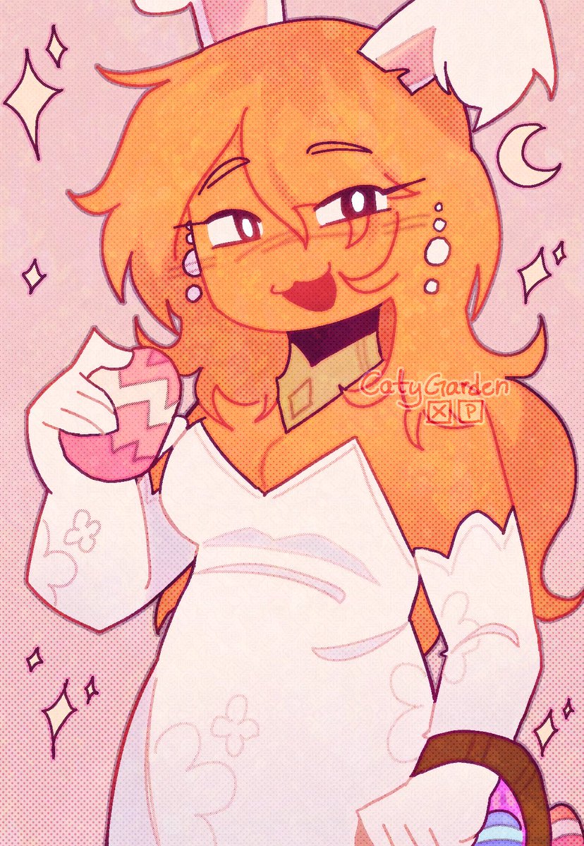 I know it's not Easter but I wanted to redraw it lol
ko-fi.com/catygarden