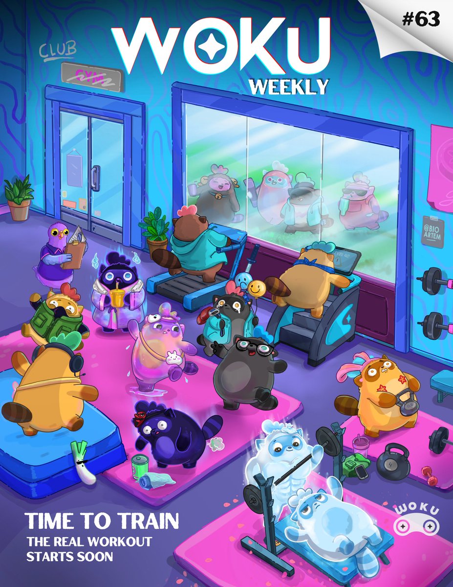 ✨WEEK 63 ISSUE INBOUND!✨

Another week, another Woku Weekly covering all the latest from <a href="/Ronin_Network/">Ronin</a>!🔥

Preseason launches on Nov 10th! Are your Mokis ready!?🏆

Also egg holders, come through to the Moku discord tomorrow for some live Egg hatching!👀🥚