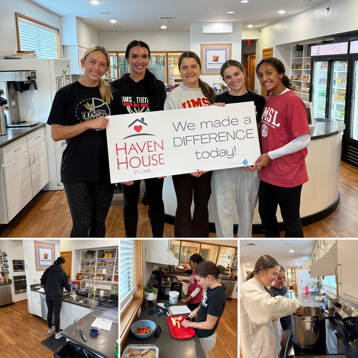 Another AWESOME opportunity to serve at the Haven House❤️ @havenhousestl