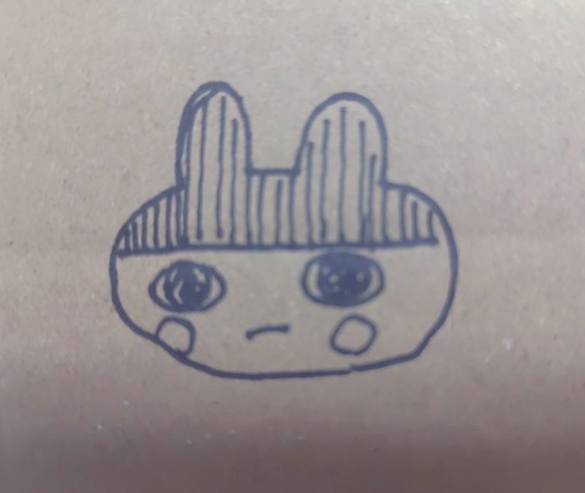 フォロワーに描いたガンギマリまめっち