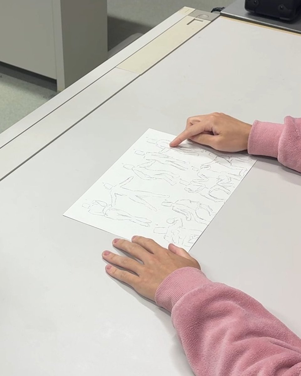 【”CG部”　天草工業高校】
最近新しく、クロッキーを始めたCG部です✍
30秒とか60秒の限られた時間で素早く形を捉える訓練で、
CGの専門学校でもよく取り入れられている手法です👀

#天工 #天草 #デジタルアート天草 #orendaworld #クロッキー