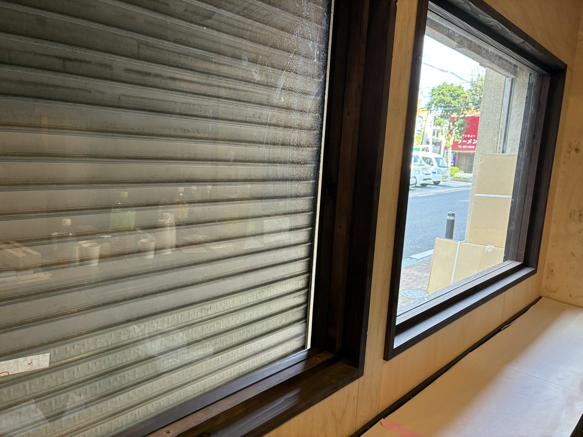 ついに窓ハマりました！