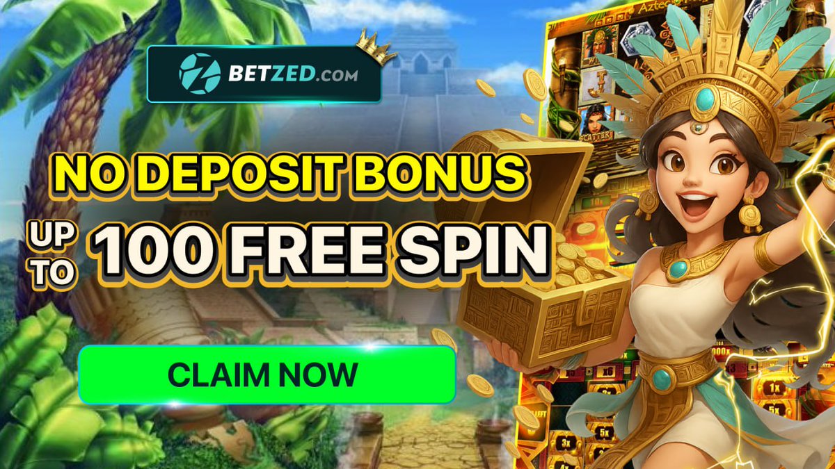 BetzedFreespin's tweet image. 🎰 100 FREE SPINS GIVEAWAY! 🎁

💎 No Deposit Needed — get up to 💯 Free Spins for New Players!

Just 🔔 Follow + ❤️ Like + 🔁 RT + 🗨️ Comment your UID to claim instantly ⚡
Join the fun now 👉 
#FreeSpins #Slots #Giveaway