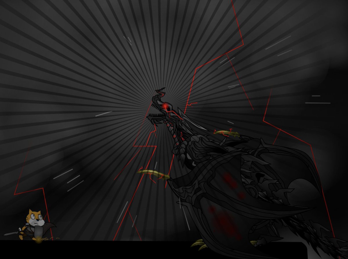 Deer_thunder510's tweet image. 現在Scratchで制作中のフロムライクRPG「The Scratcher」

#scratchcoding #DarkFantasy #rpg #game #ゲーム制作