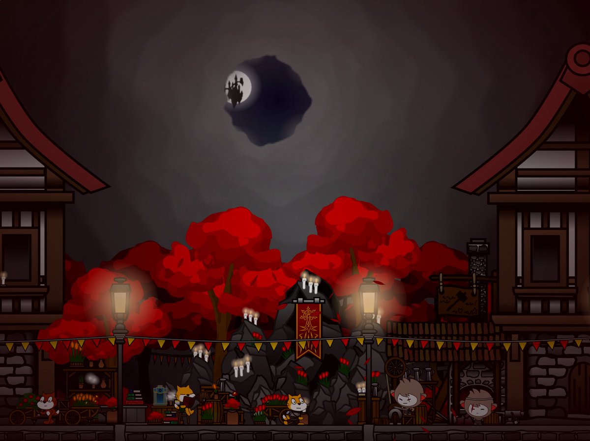 Deer_thunder510's tweet image. 現在Scratchで制作中のフロムライクRPG「The Scratcher」

#scratchcoding #DarkFantasy #rpg #game #ゲーム制作