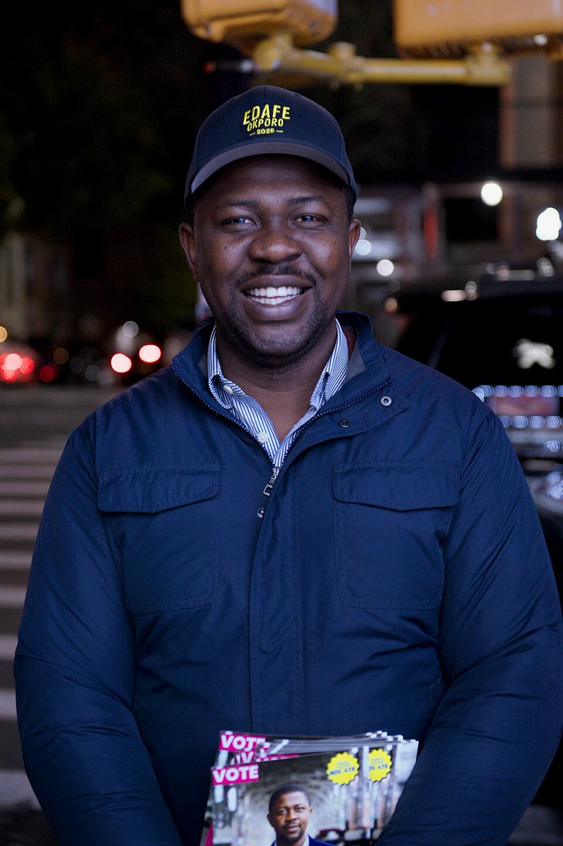 C’est la vie.
At 6:47 p.m., I arrived at the poll site and a young man with a press badge said, “Oh, you’re Edafe?” Then asked, “Can I take your portrait?”
“I’ll make sure you get a pic on your Wikipedia page tonight,” he said.
What a way to close this chapter.