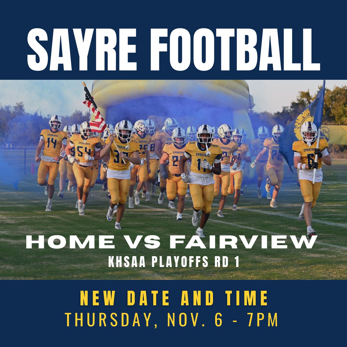 Sayre Football tweet media