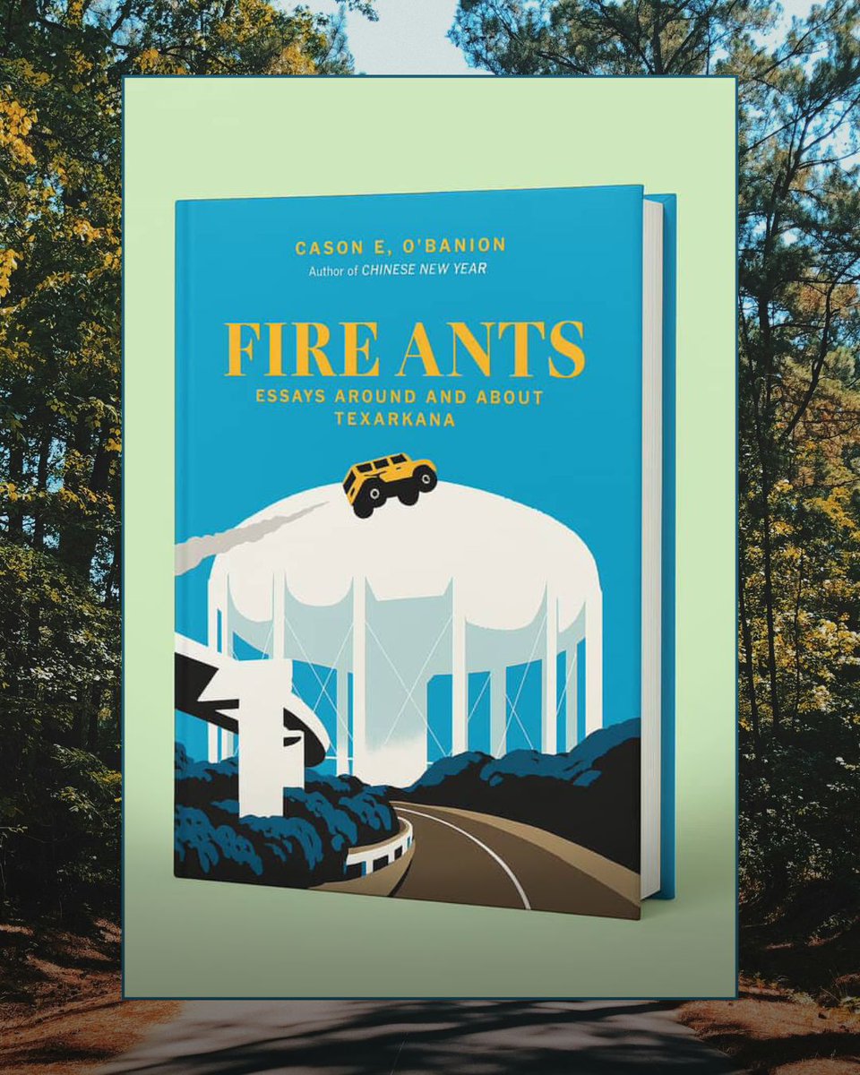 LSUCWprogram's tweet image. LSU English alum Casey O. Banion (&apos;11) has been busy since graduation! We&apos;re fire&apos;d up to celebrate the publication of his new essay collection, FIRE ANTS, with Stephen F. Austin University Press 🐜 

We can&apos;t wait to read it, Casey 🔥 📖
