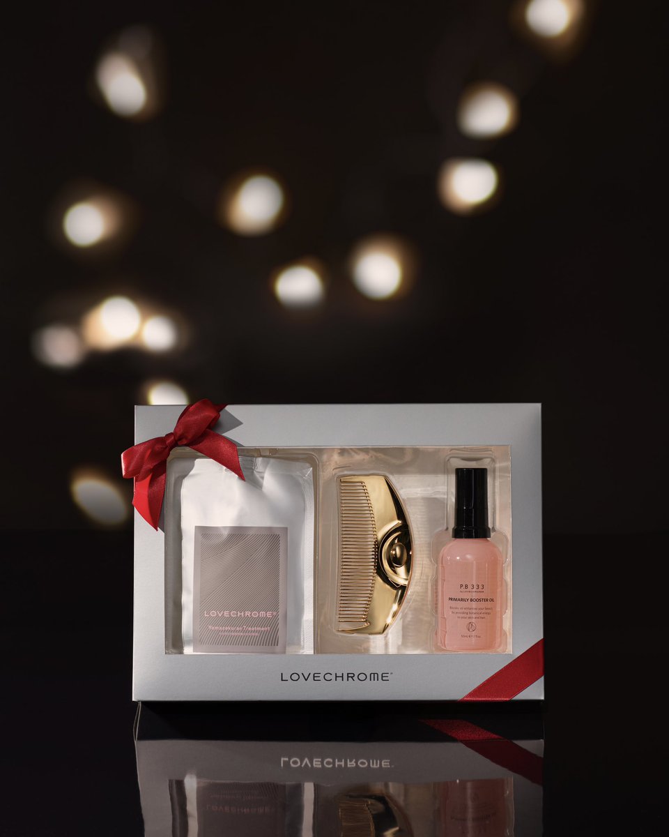 ラブクロム】ホリデーギフトBOX、本日より登場 コームケースや専用