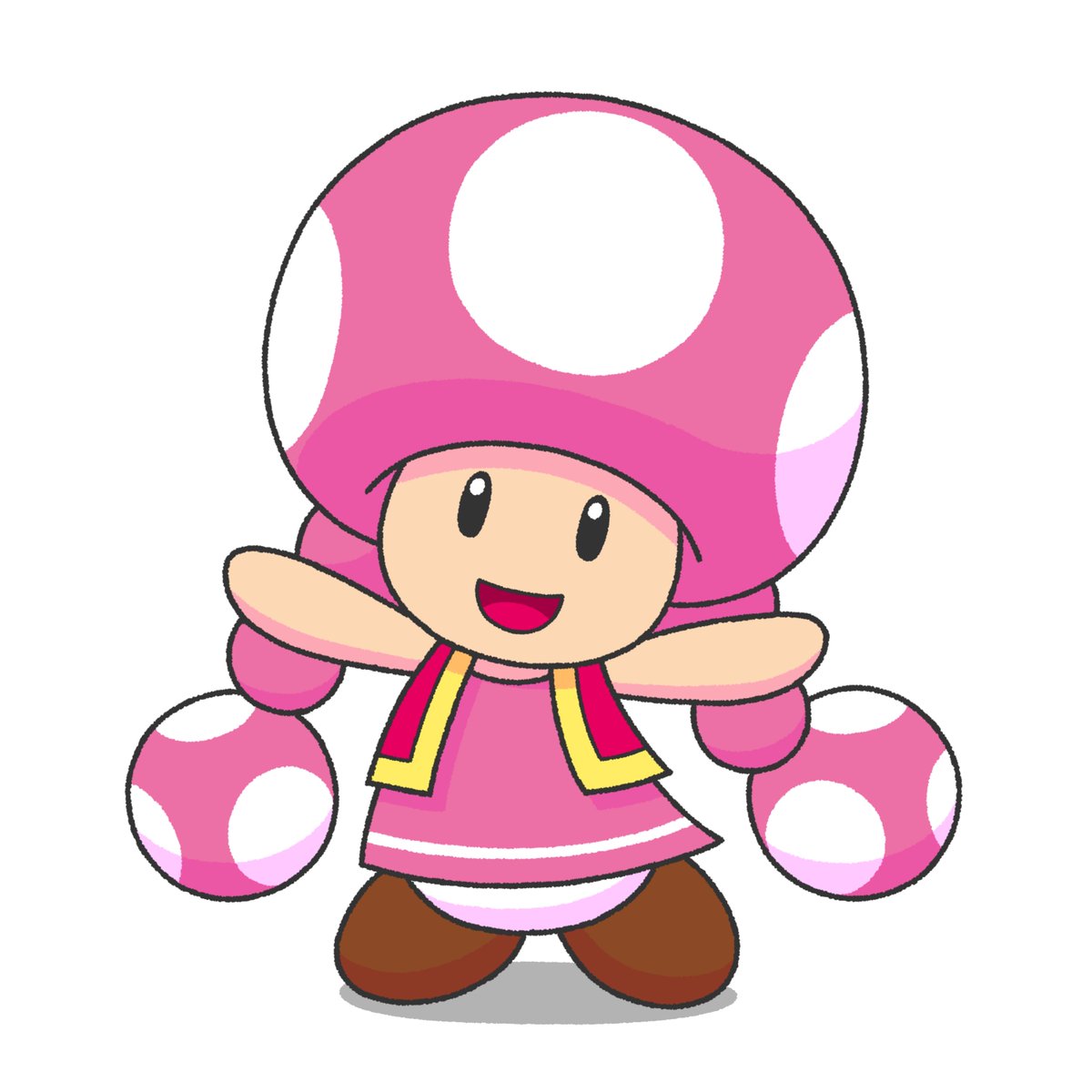 murasakimonte's tweet image. #キノピコ #Toadette