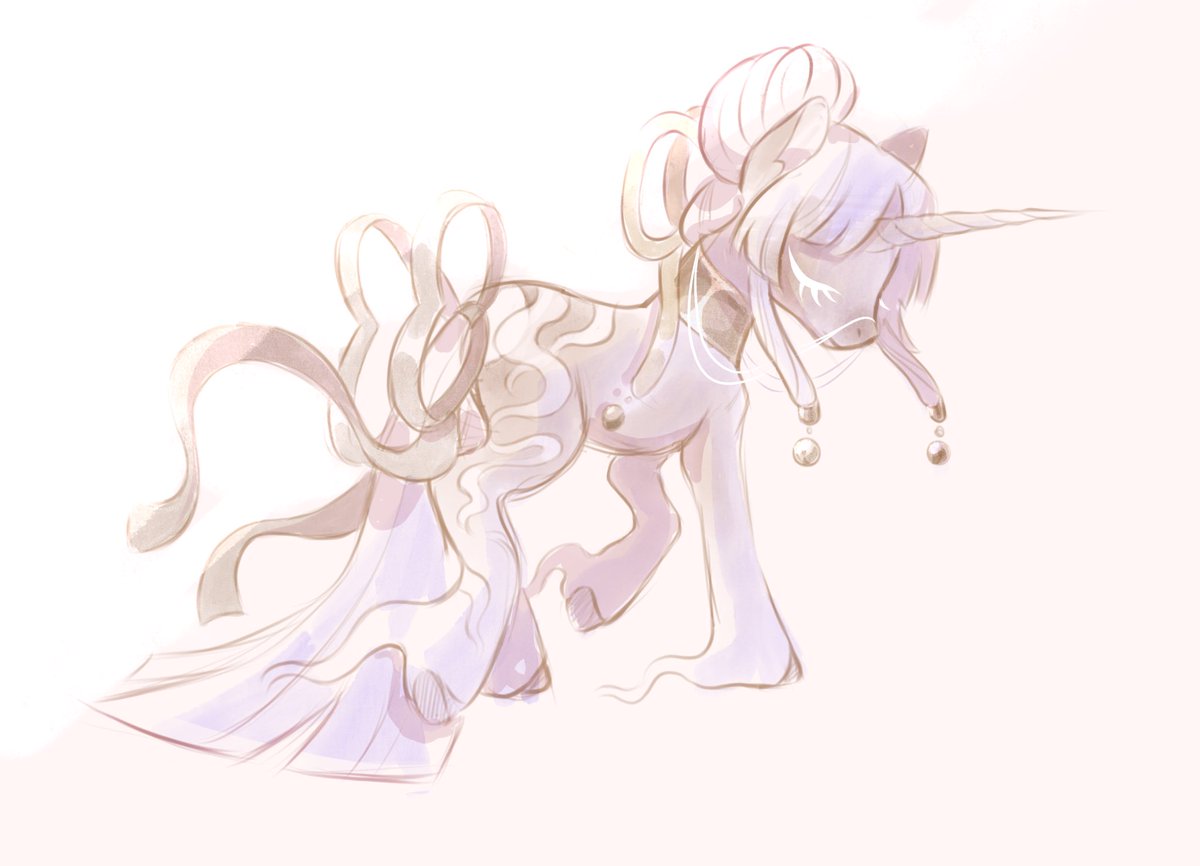 llorienart's tweet image. sketch of my oc Moonveil Mist 🌙
#mlp #mylittlepony #mlpoc