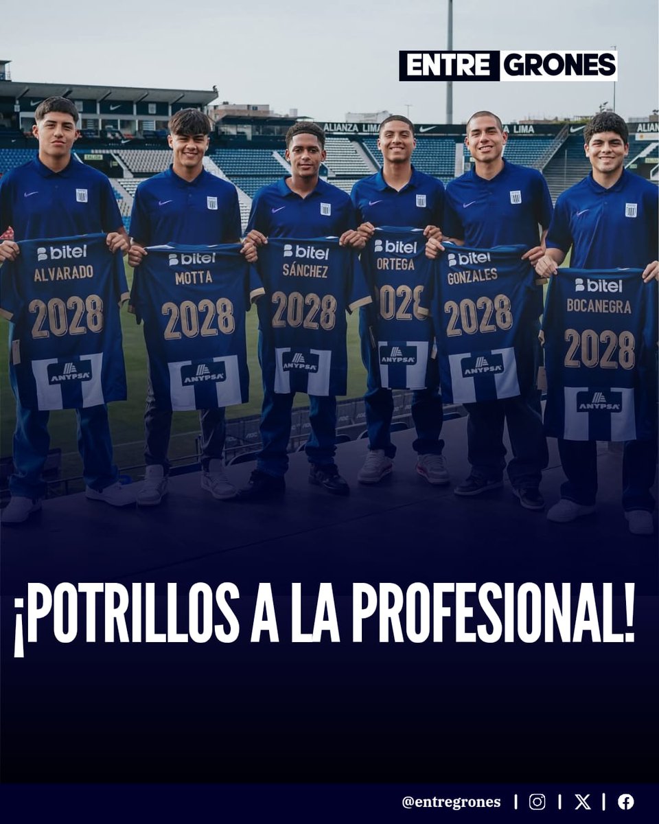 Entre_Grones_'s tweet photo. POTRILLOS A LA PROFESIONAL 🔵⚪
Jugadores de la Categoría 2008 y sub 18 firmaron su primer contrato profesional con la institución blanquiazul ✍🏻 ⚽.
ORGULLO BLANQUIAZUL!!!!!
🎨 @sebastianperiodista
#alianzalima #alianzalimapotrillos #entregrones #potrillos https://t.co/GbyJWrE6AV