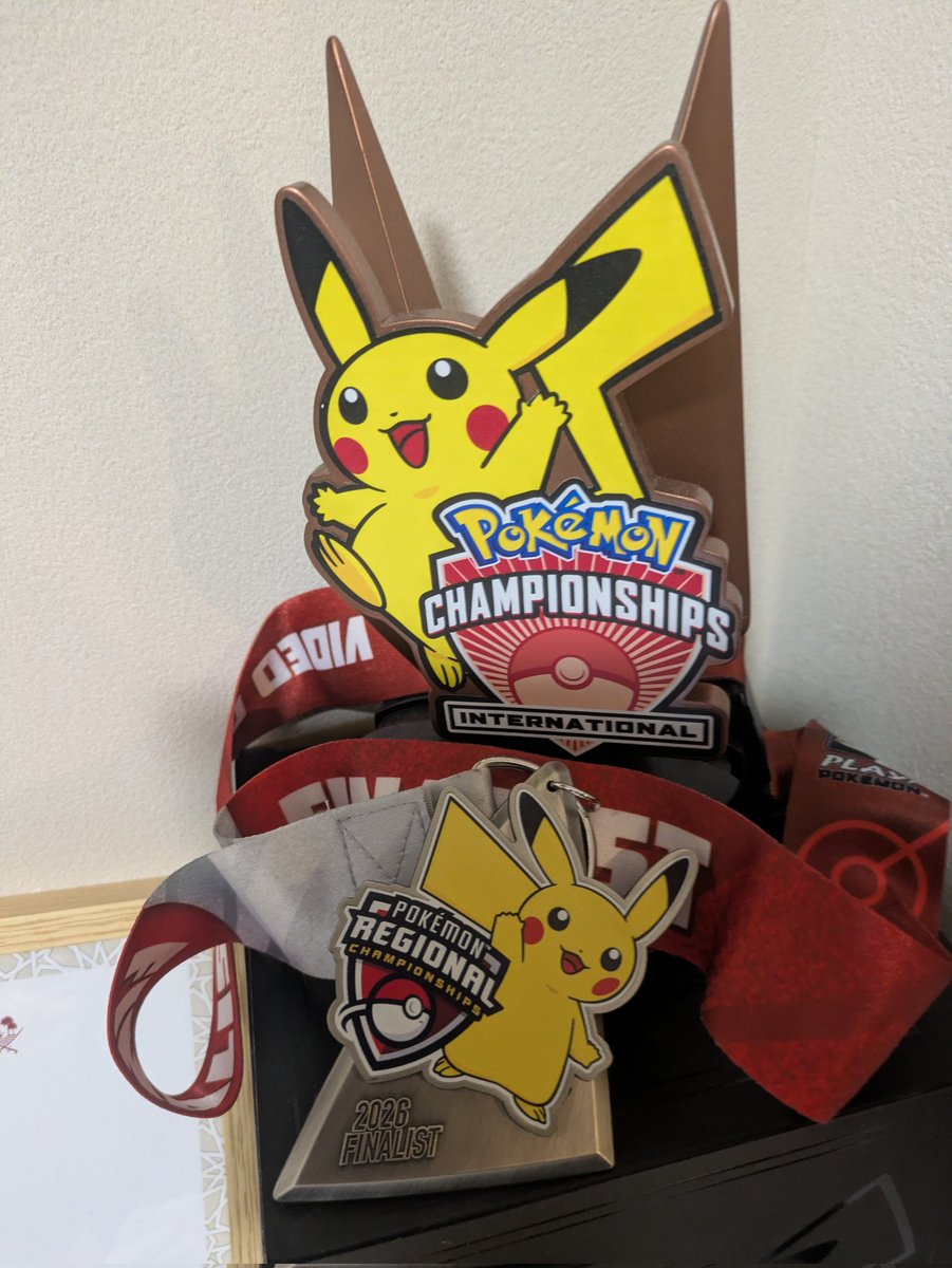 ちゃんと掃除してないせいでこうなりました(他のトロフィーを消した)。週末にちゃんとやります…