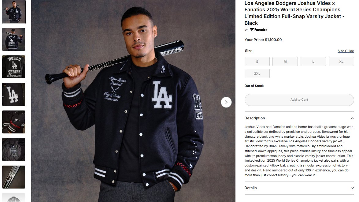 完売情報】 こちらのジャケットは即完売している👀👀 Los Angeles