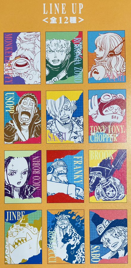 ONEPIECE　アクリルパネル　個別　コミパラデザイン　ご確認ページ② ONEPIECE アクリルパネル 個別 コミパラデザイン ご確認ページ②