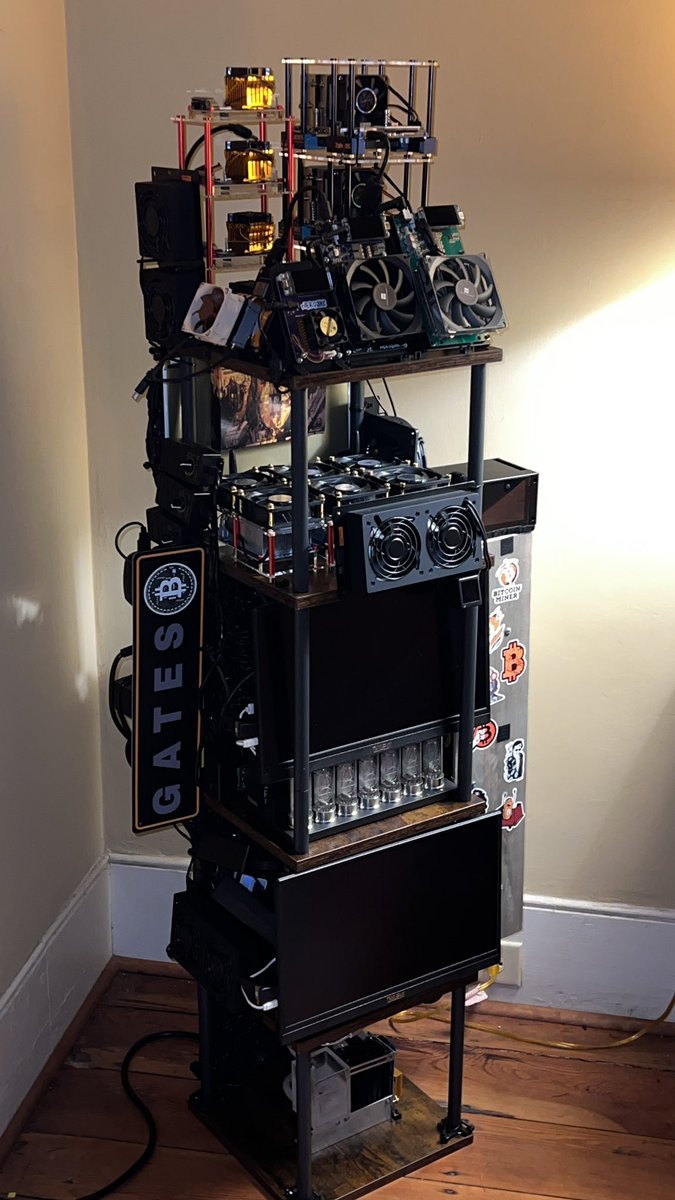 leiotogiofcrypt's tweet image. Bitcoin Mining Tower ⛏️

BTC Bitaxe Block Investment Money