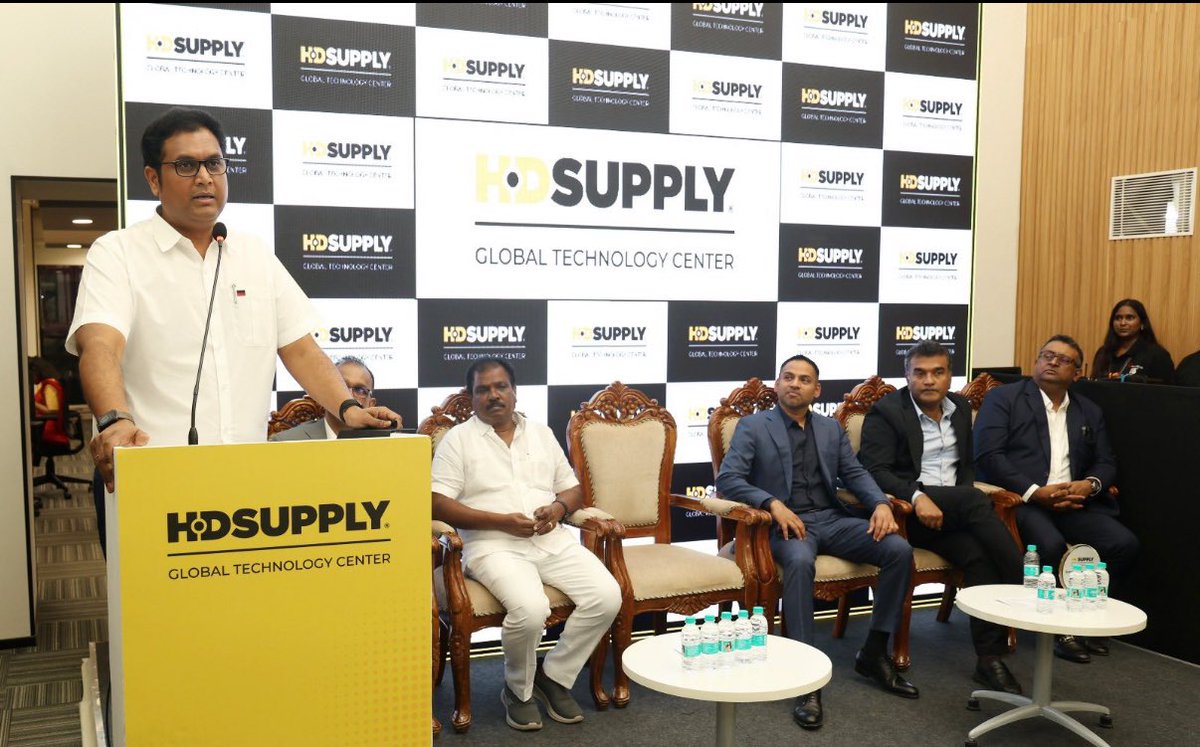 UpdatesChennai's tweet image. 🇺🇸HD Supply- Subsidiary of Retail Giant Home Depot has opened it&apos;s first Indian Global Capability Centre (GCC) in Chennai at the revamped Casagrand Eco Tech Park... #InvestInTN #GCC