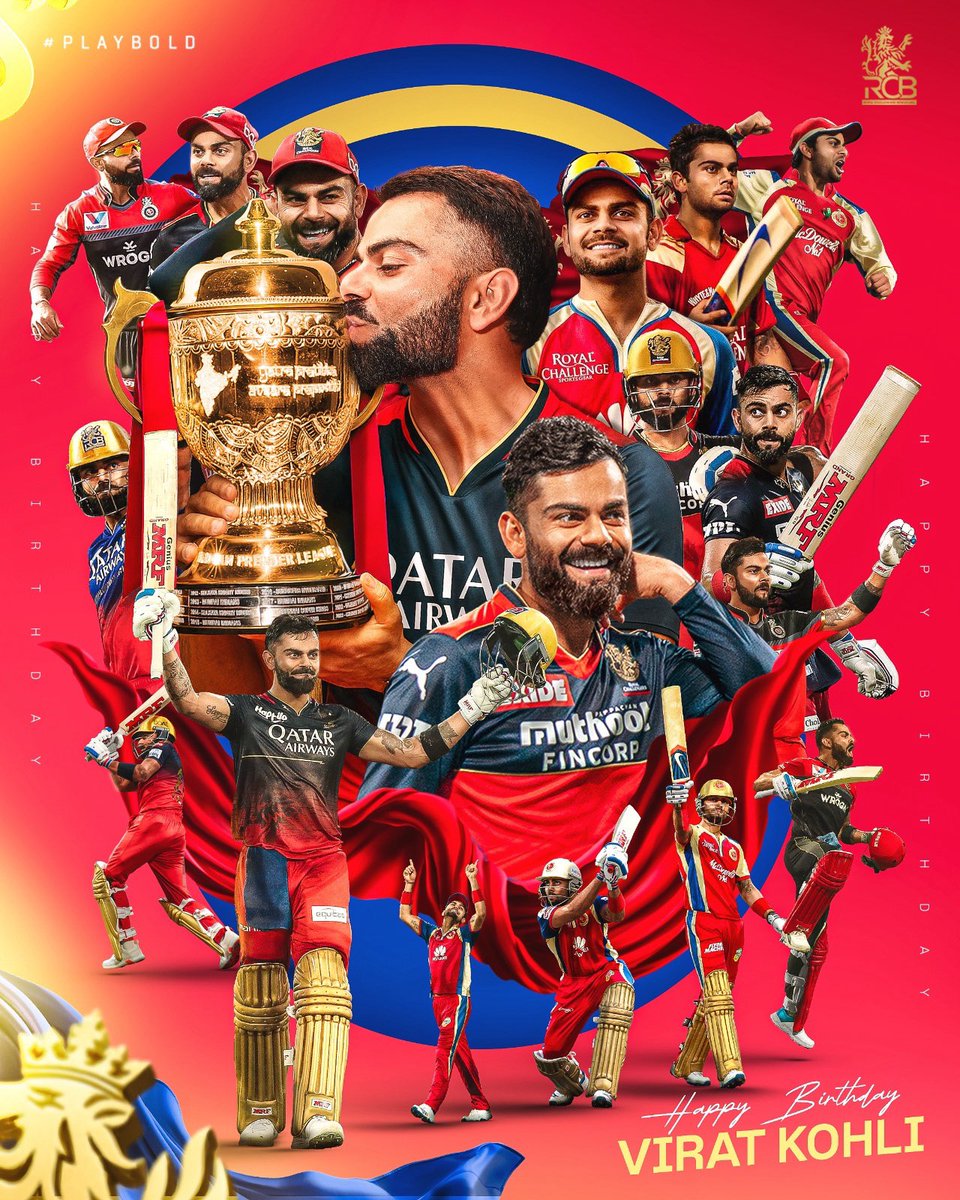 dineshjdvm's tweet photo. Happy Birthday Virat! 🎂
​सिर्फ़ एक नाम नहीं, एक इमोशन है। रन मशीन, चेज़ मास्टर, किंग कोहली... आप हमेशा ऐसे ही चमकते रहें! ✨
​आपका फेवरेट विराट मोमेंट कौन सा है? 
#HappyBirthdayviratkohli
#HappyBirthdayViratKohli https://t.co/lof2f8gibB