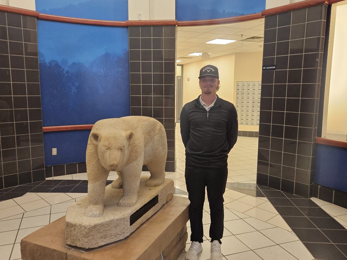 WVUTech_Golf's tweet photo. Welcome to the Golden Bear Family, Adam Higgs @adam_higgs10 π» ππ
Adam is a Senior from Harrisonburg, VA (Turner Ashby HS) and plans on studying business management.
We look forward to having you join us next fall and excited for what the future holds for you! #WVUTechGolf https://t.co/LTTw08xxud