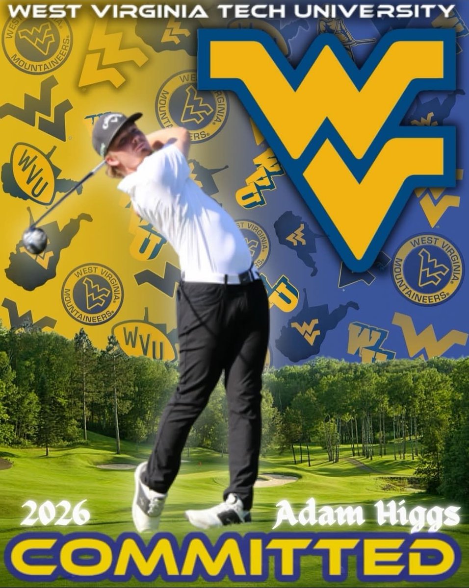 WVUTech_Golf's tweet photo. Welcome to the Golden Bear Family, Adam Higgs @adam_higgs10 π» ππ
Adam is a Senior from Harrisonburg, VA (Turner Ashby HS) and plans on studying business management.
We look forward to having you join us next fall and excited for what the future holds for you! #WVUTechGolf https://t.co/LTTw08xxud