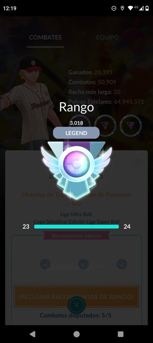 Después de una horrible semana entre los 2880 y los 2960 -.-