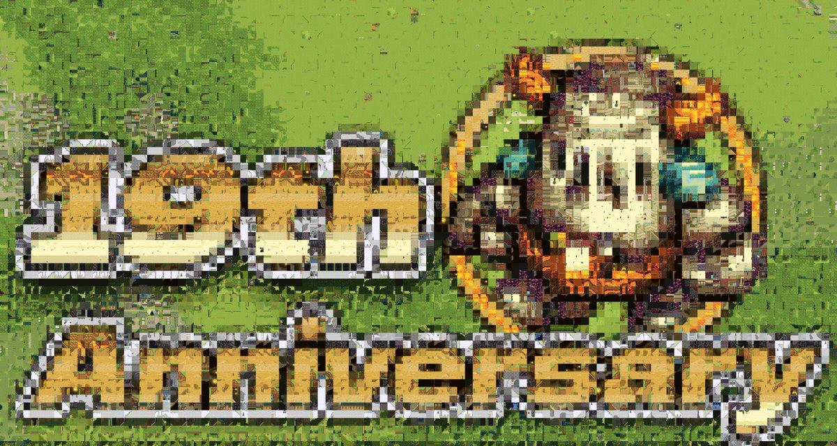ezo_mmorpg's tweet photo. 19周年記念アートのスクリーンショットを提供くださったみなさま、ありがとうございました✨
運営チーム一同、全て大切に拝見させていただきました！

完成した記念アートがこちらとなります📸
改めて感謝申し上げます🙇‍♂️

今後とも #エタゾ をよろしくお願いします！

#エタゾ19周年記念アート https://t.co/99CUdJvBec