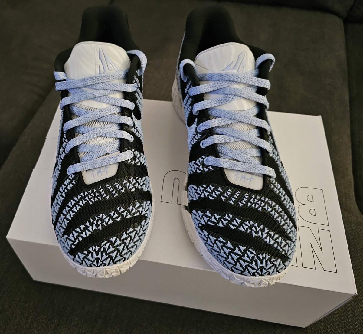 DaOne_PShark's tweet image. Got my custom Ja 3's today