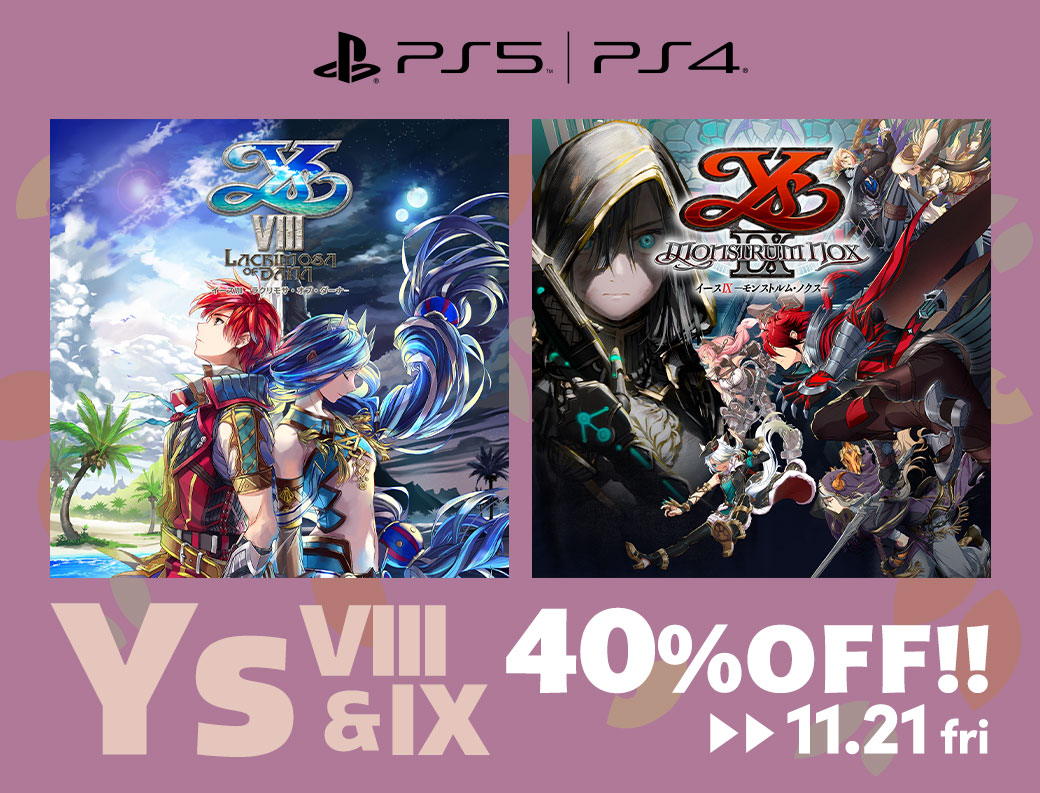 PS5 イースX -NORDICS- 通常版 イースIX -Monstrum NOX- -PS5 Ys IX -Monstrum NOX- Digital Standard