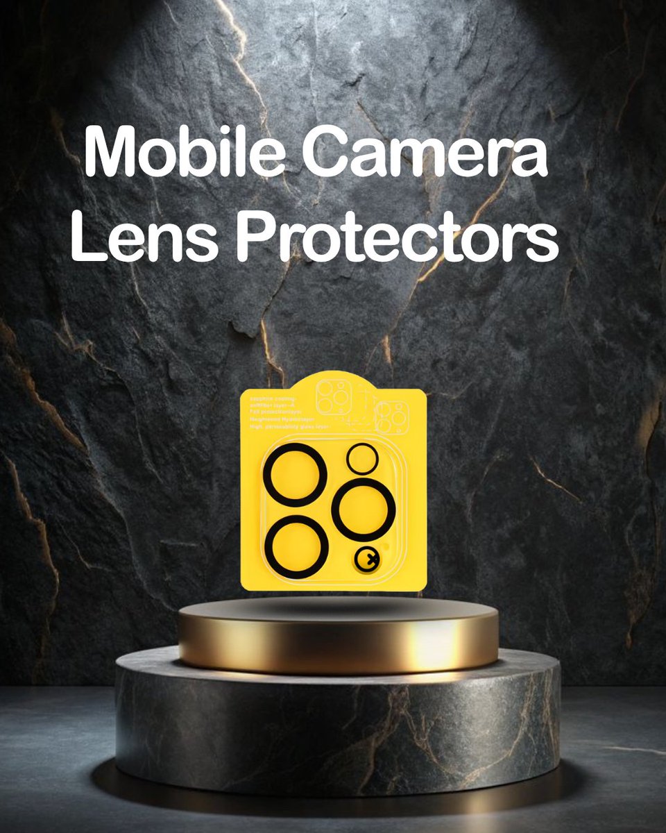 grunxstore's tweet image. GrunX-Mobile Camera  Lens Protectors Crystal clear protection for your camera lens 🔐📱 

#CameraLensProtector #MobileAccessories #LensProtection #PhoneProtection #ScratchProof #Grunx #CameraSafety #ClearShots #GadgetEssentials #TechAccessories