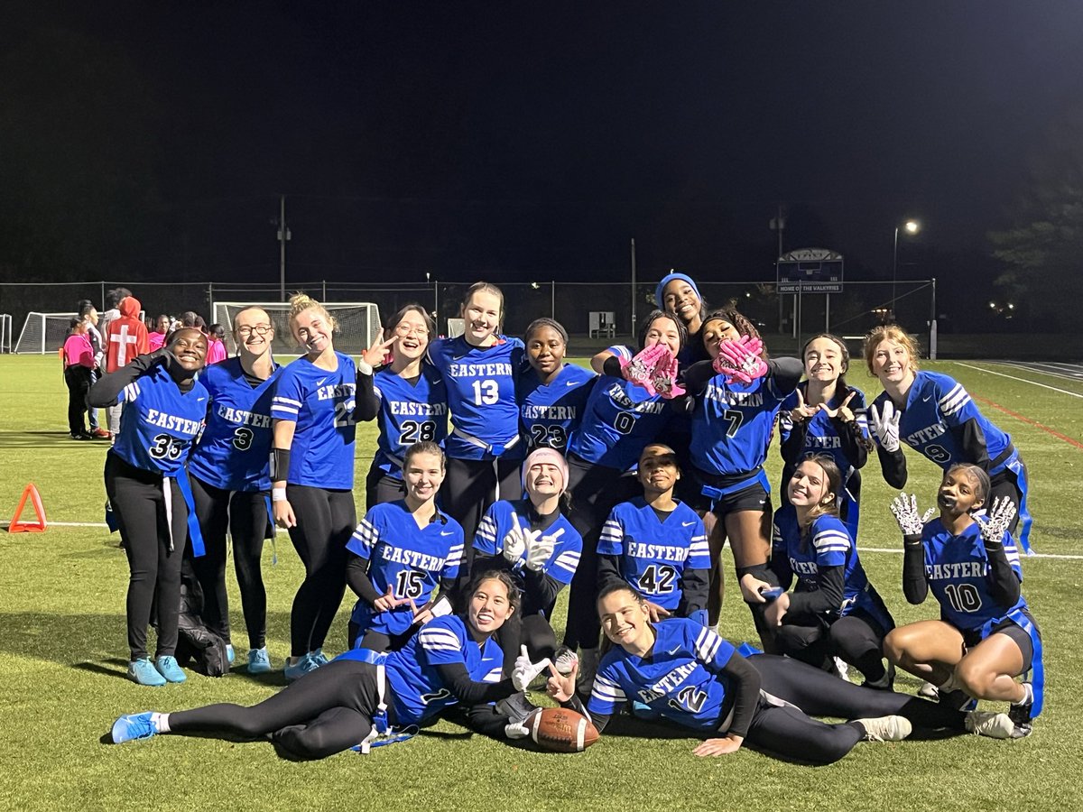 MikeHeuke's tweet image. Eastern Girls Flag Football—victory tonight 26–0 over Waggoner! Way to Work Ladies!