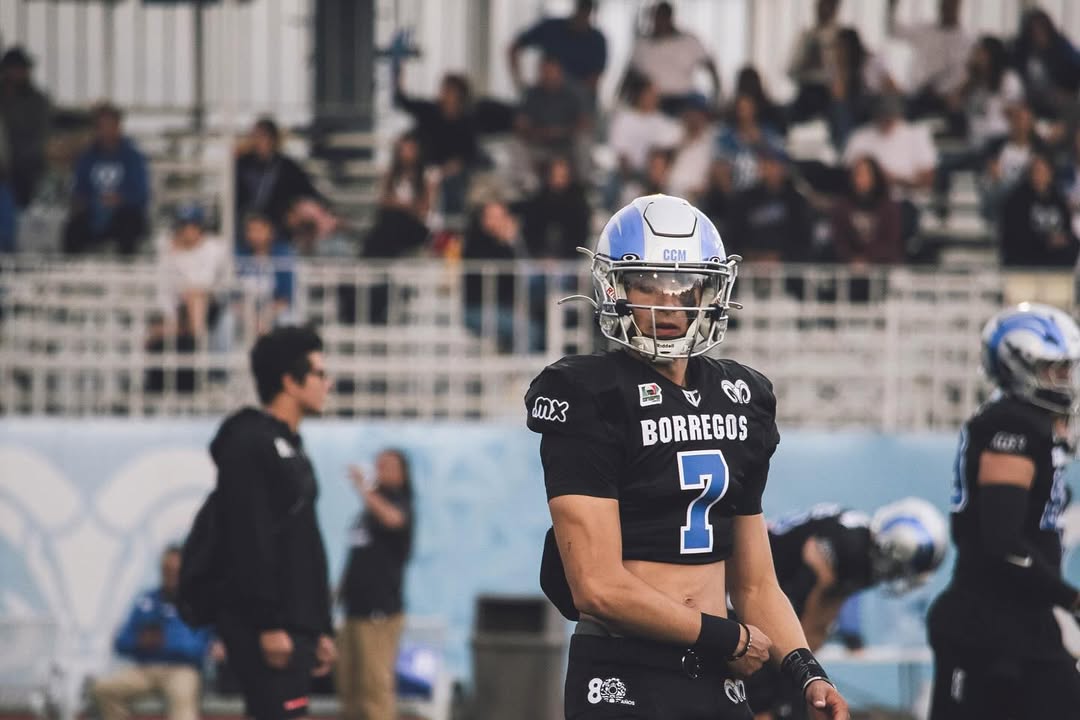 📈 Único jugador top 10 en passing y rushing yards:  Jorge González - Borregos CCM

Passing
1,506 Passing Yards (4th)
166.5 QBR (2nd)
15 Passing TDs (3rd)

Rushing
89 car (5th)
569 yds (6th)
9 TDs (2nd)

LISTA COMPLETA 📲covercero.com.mx/passing-leader…

📊 <a href="/CoverCeroStats/">Cover Cero Stats</a> | <a href="/Angel_TrejoF/">Ángel Trejo</a>