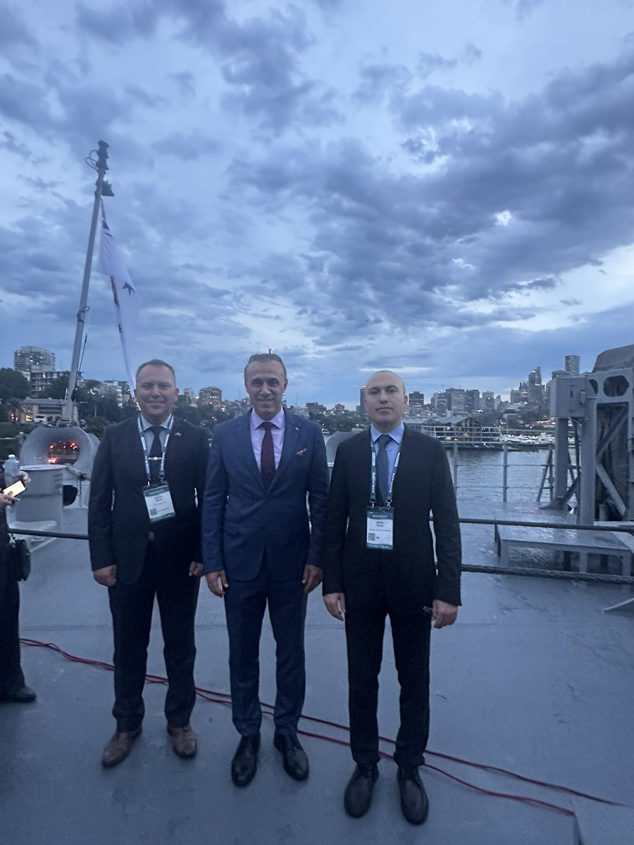 Strong Turkish presence at the Indo-Pacific Sea Power Conference in Sydney — with the Defence Industry Agency and Türkiye’s leading defence companies. Great to see strong interest in Turkish defense products, renowned for their technical excellence and reliability. 🇹🇷⚓️