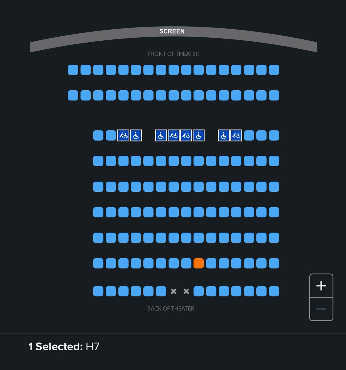 퇴근하고 스크린엑스에서 볼라고 집에서 젤 가까운데 찾았는데 두자리 팔림 갸악 혼자라도 가서 볼게,,🥹 조아하는 형원이 생각해서 어거지로 H열을 골라봤어요
