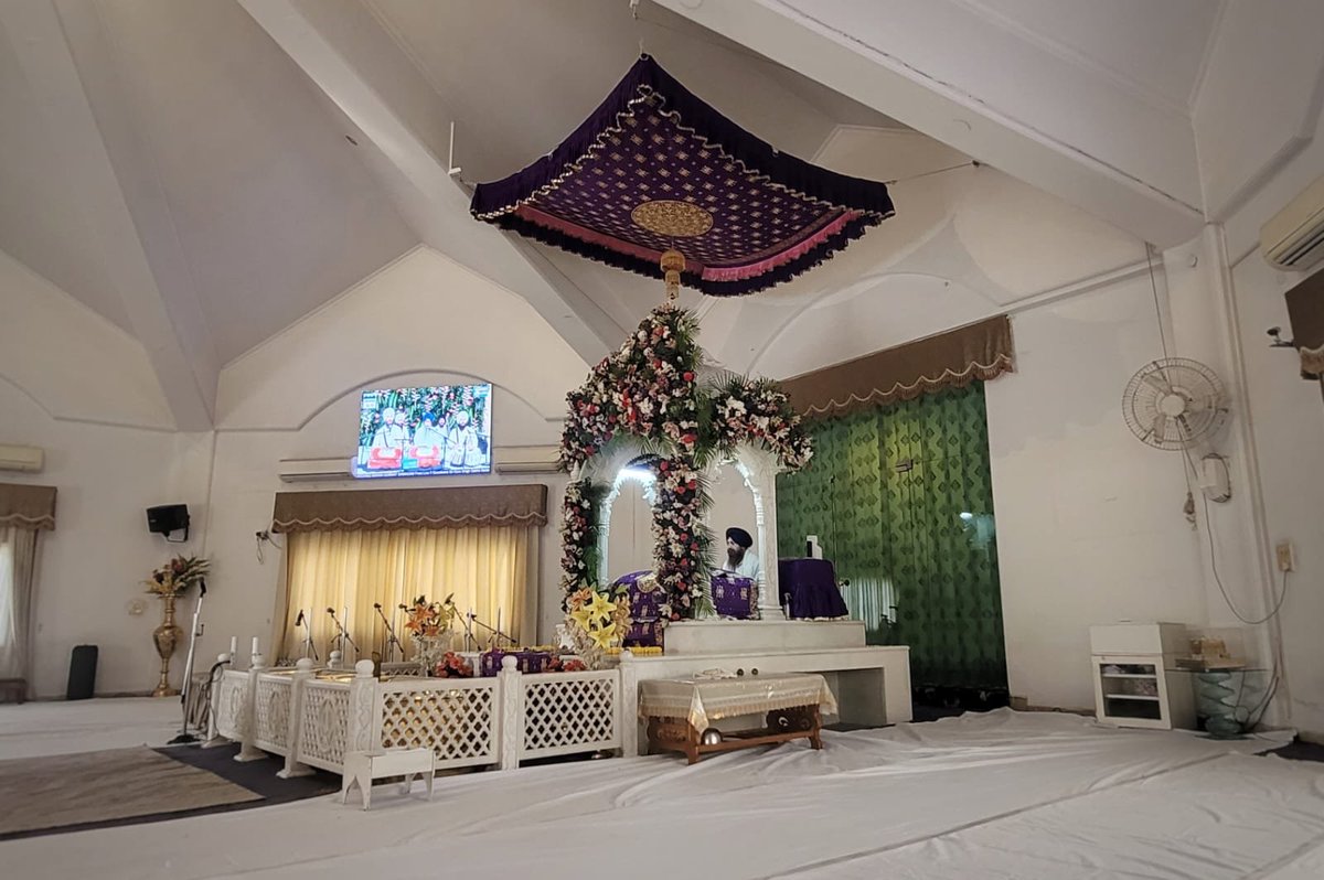 harshdeeprapal's tweet image. Wish you all a very happy Guru Nanak Dev Ji Prakash Purab 🙏

📍Gurudwara Singh Sabha, Noida.