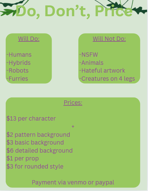 Emerald 🦊 Comms Open! tweet media