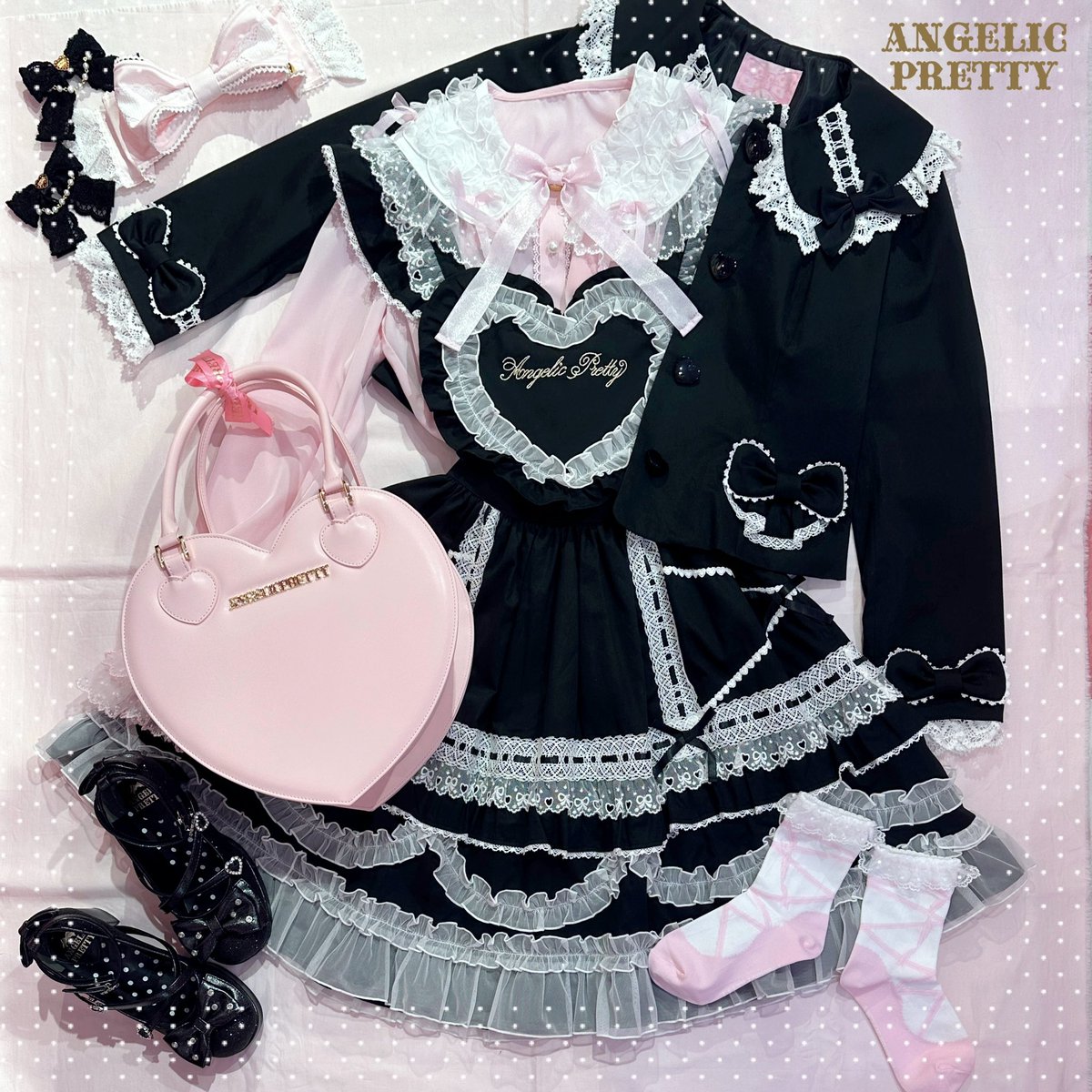 Angelic Pretty Hello Kittyリボンリング MTO] Hello Kitty Ribbon  